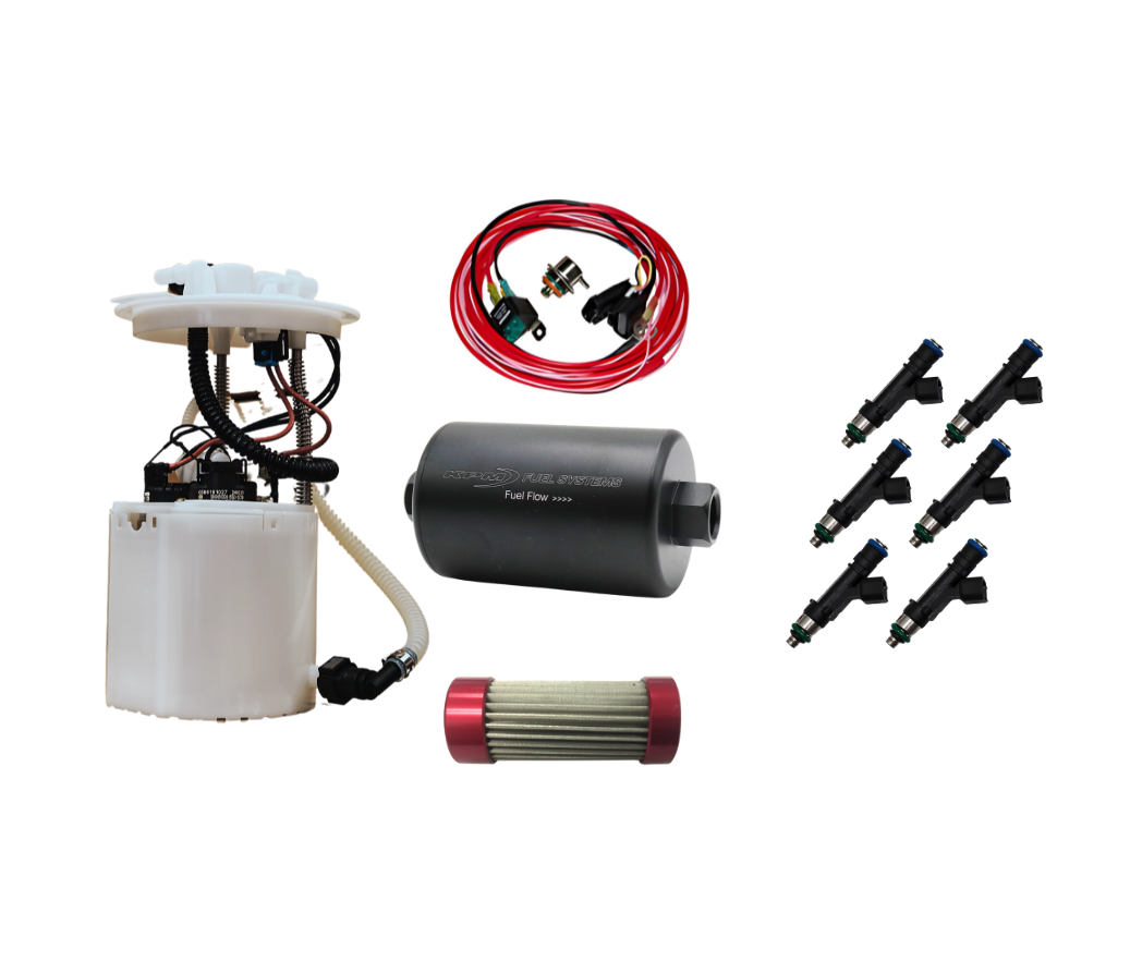 BA-FGX XR6T 1500Hp Total Fuel Kit (BA-BF REQUIRES FG-FGX FUEL TANK) 10% OFF FUEL INJECTORS AS A KIT