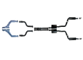 Chrysler 300C HEMI V8 (Sedan Only) 2012-2022 6.4L 3" Exhaust System with Ceramic Coated Headers and Cats