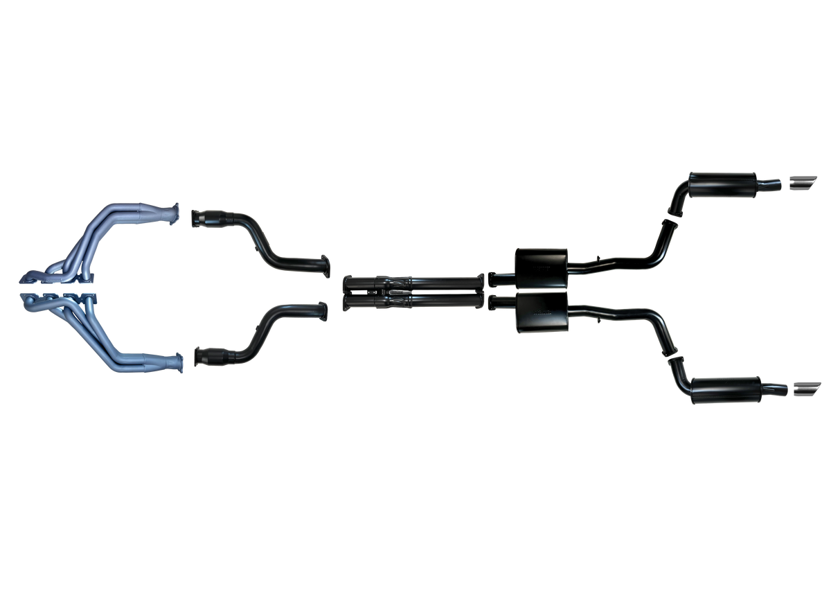 Chrysler 300C HEMI V8 (Sedan Only) 2012-2022 6.4L 3" Exhaust System with Ceramic Coated Headers and Cats