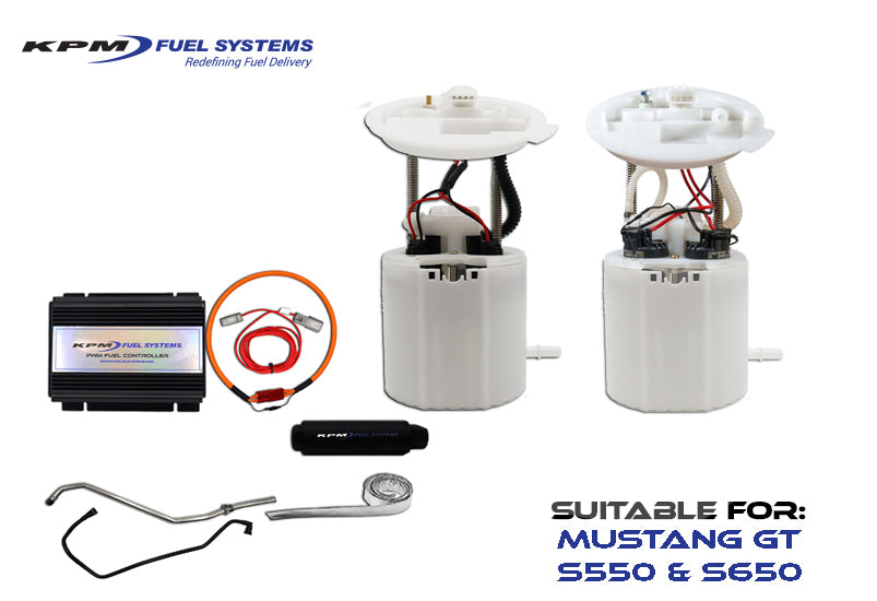 KPM 2200 HP FUEL AND PWM SYSTEM (S550, S650 Mustang GT 2015 ON)