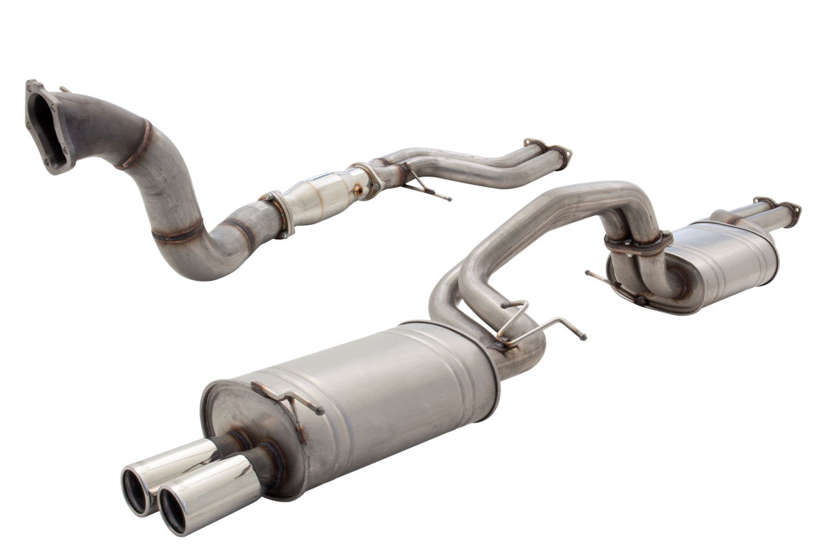 Ford BA BF Falcon Turbo Sedan Twin 2.5" Turbo Back Exhaust