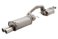 BA BF Falcon Turbo Sedan Twin 2.5" Raw 409 Cat Back Exhaust