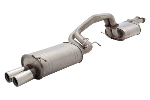 BA BF Falcon Turbo Sedan Twin 2.5" Raw 409 Cat Back Exhaust