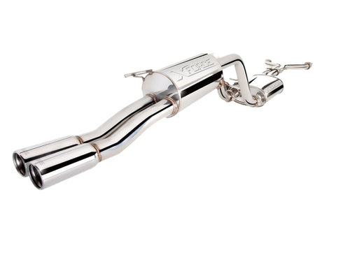 FG Falcon V8 Ute Twin 2.5" Raw 409 Cat Back Exhaust System