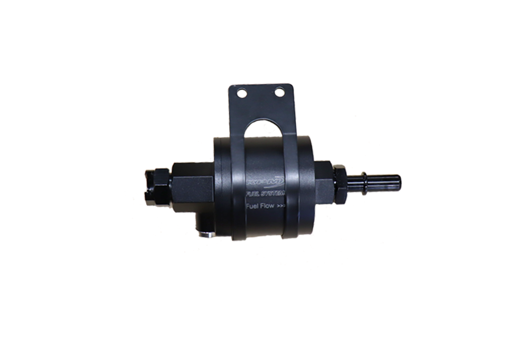 E-Flex lifetime, cleanable fuel filter kit. E85 compatible