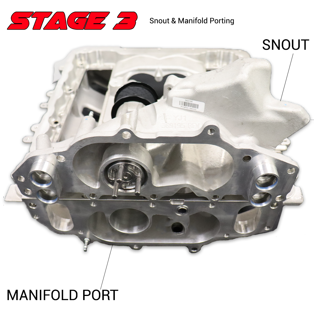 Camaro ZL1 LT4 Supercharger Porting Upgrades