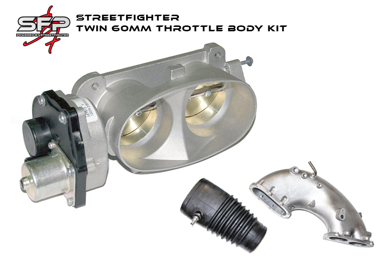 StreetFighter 60mm Twin Throttle Body Kit (FG-FGX 5.0 Coyote)